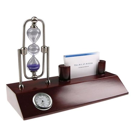 Blue Stone Designs Bluestone Designs W375N Sand-Timer Business Card Stand W375N